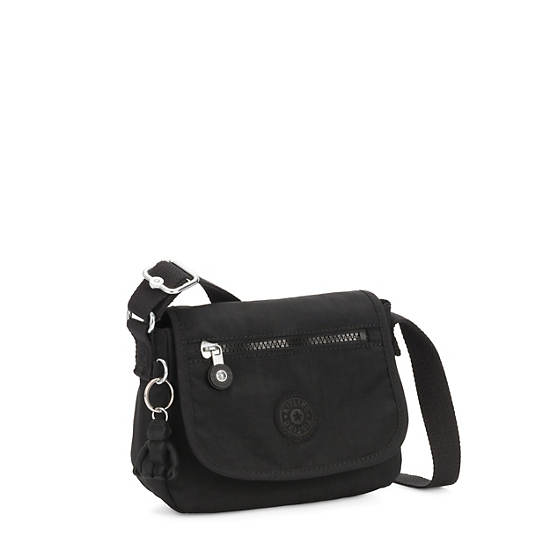 Torby Mini Kipling Sabian Crossbody Czarne | PL 1869QM